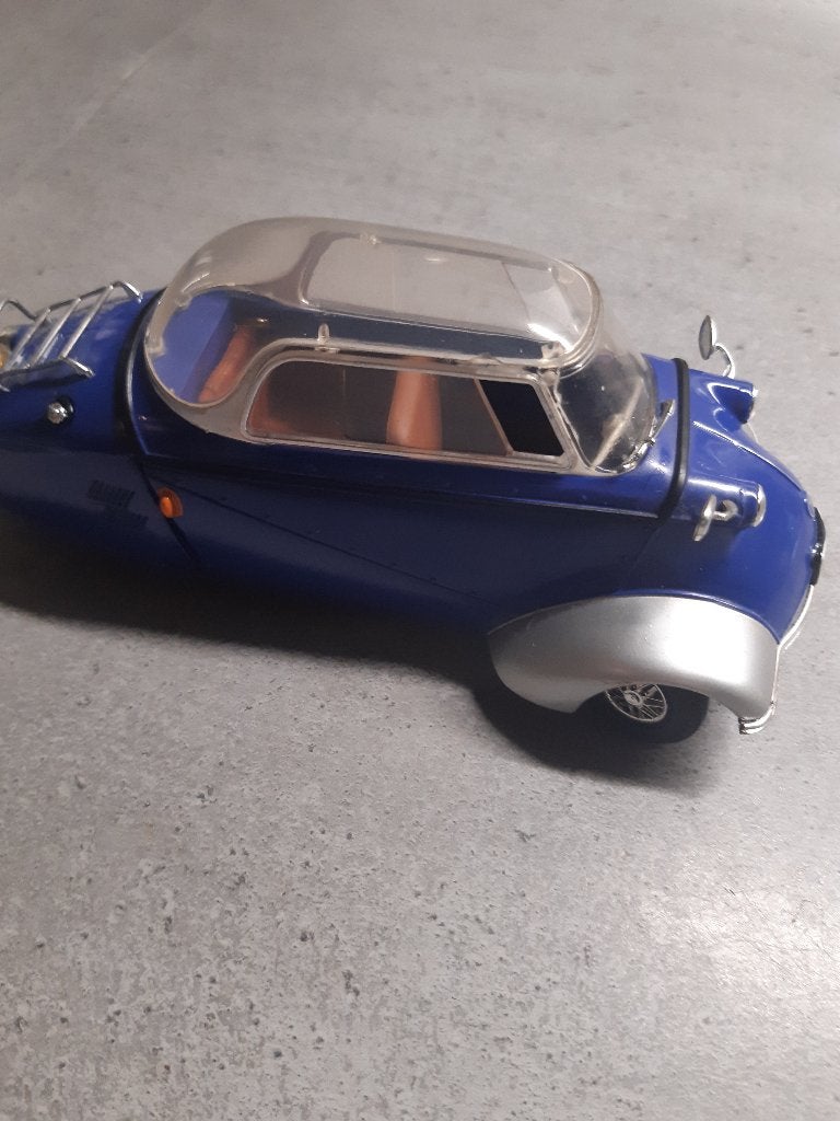 2 Modelautootjes: Messerschmitt KR200 en een Renault 4 CV, Ophalen, Zo goed als nieuw, Auto