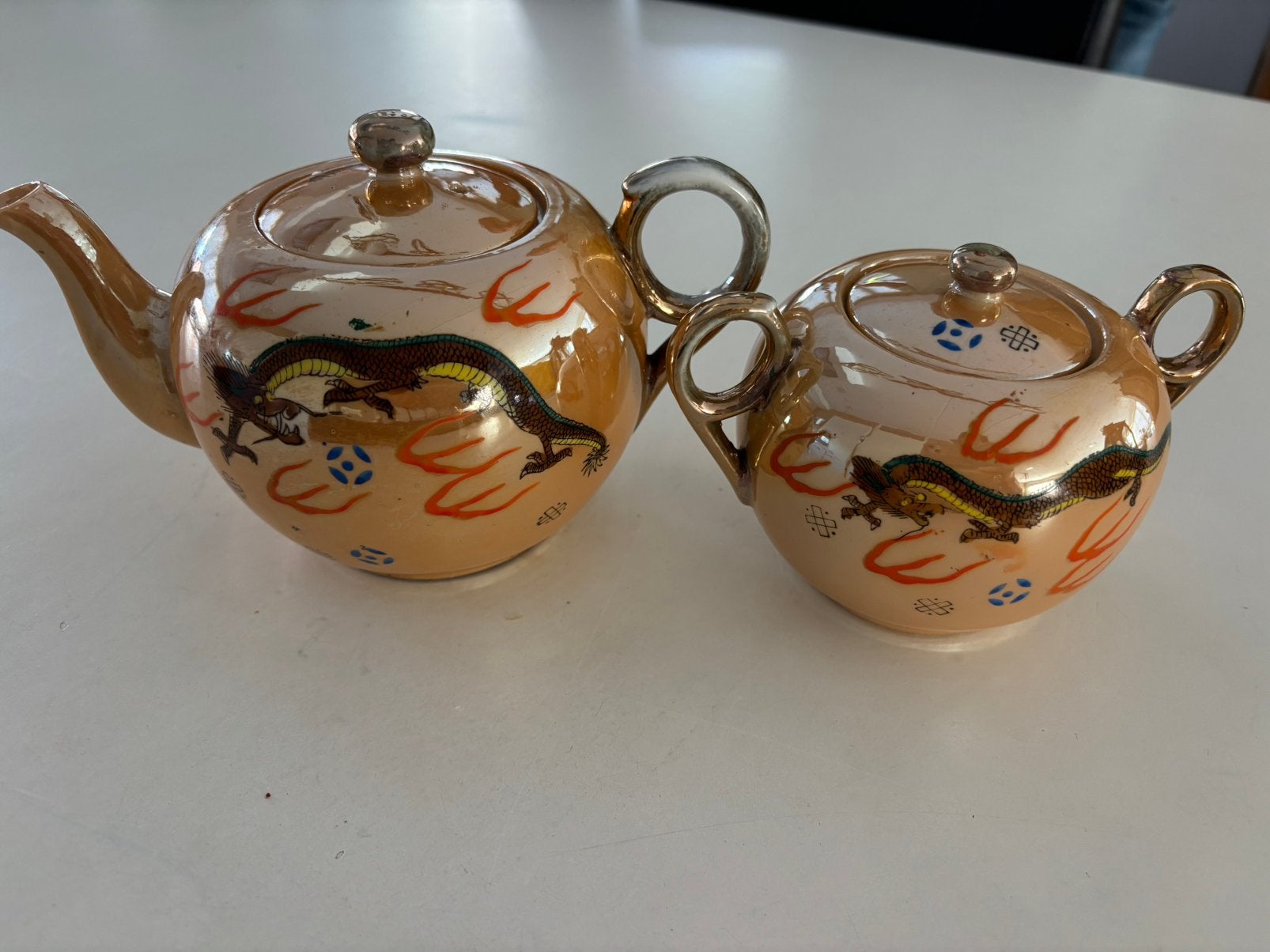 Leuke theepotset japanse style, Ophalen