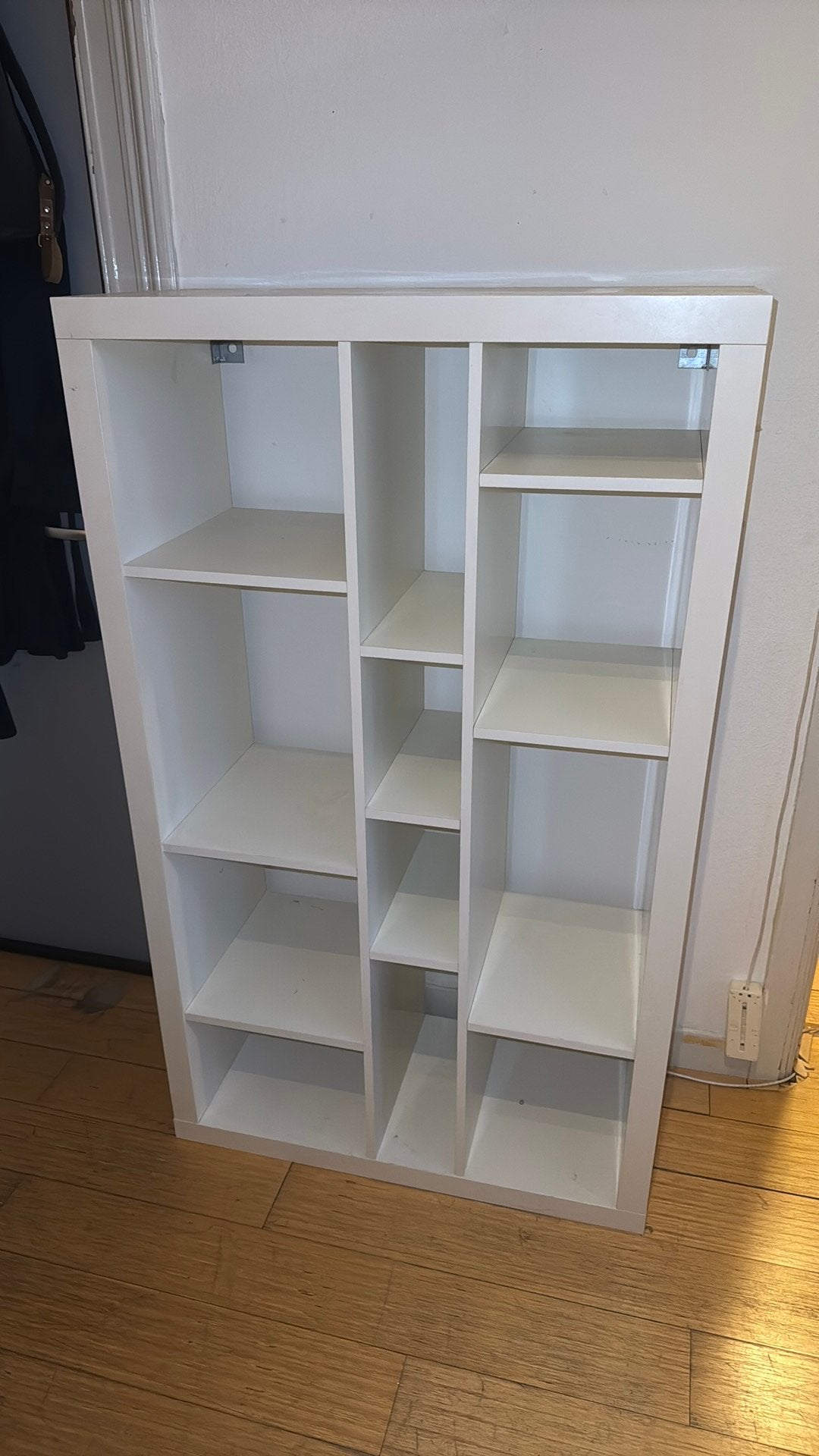 IKEA Kallax kast wit (2 stuks!), Ophalen, Zo goed als nieuw, Hout, Cd's