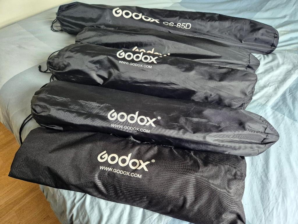 Godox Softbox set van 5 (Bowens mount, bijna als nieuw), Ophalen of Verzenden, Zo goed als nieuw, Overige typen