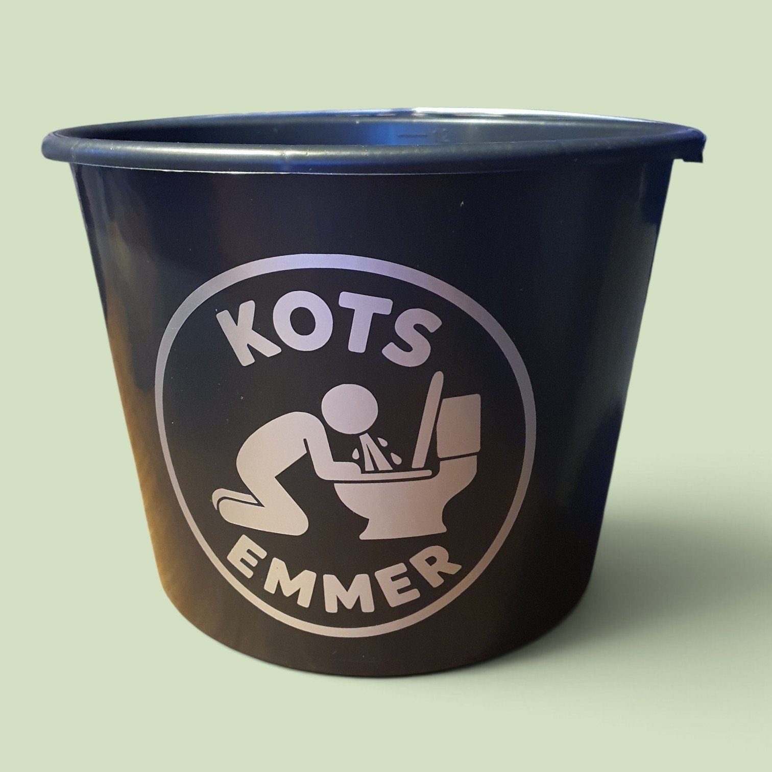 emmer met tekst, Huis en Inrichting, Emmers, Ophalen of Verzenden, Nieuw, Kunststof