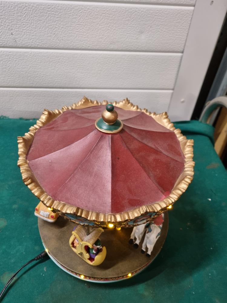 carrousel vintage met muziek en verlichting, Ophalen of Verzenden, 'T Olde Gre-j, Info@toldegrej.nl, Endepoelstraat 20f Didam