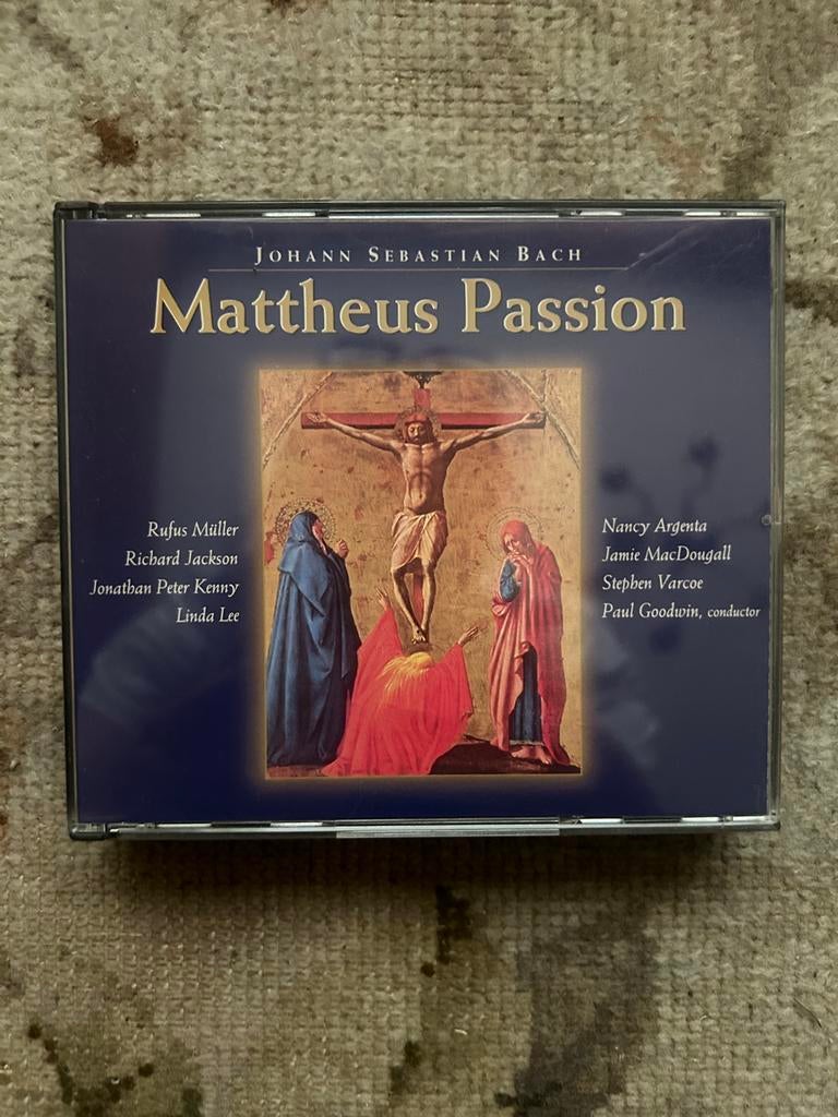 Johann Sebastian Bach - Mattheus Passion 2 cd box, Kamermuziek, Boxset, Ophalen of Verzenden, Zo goed als nieuw