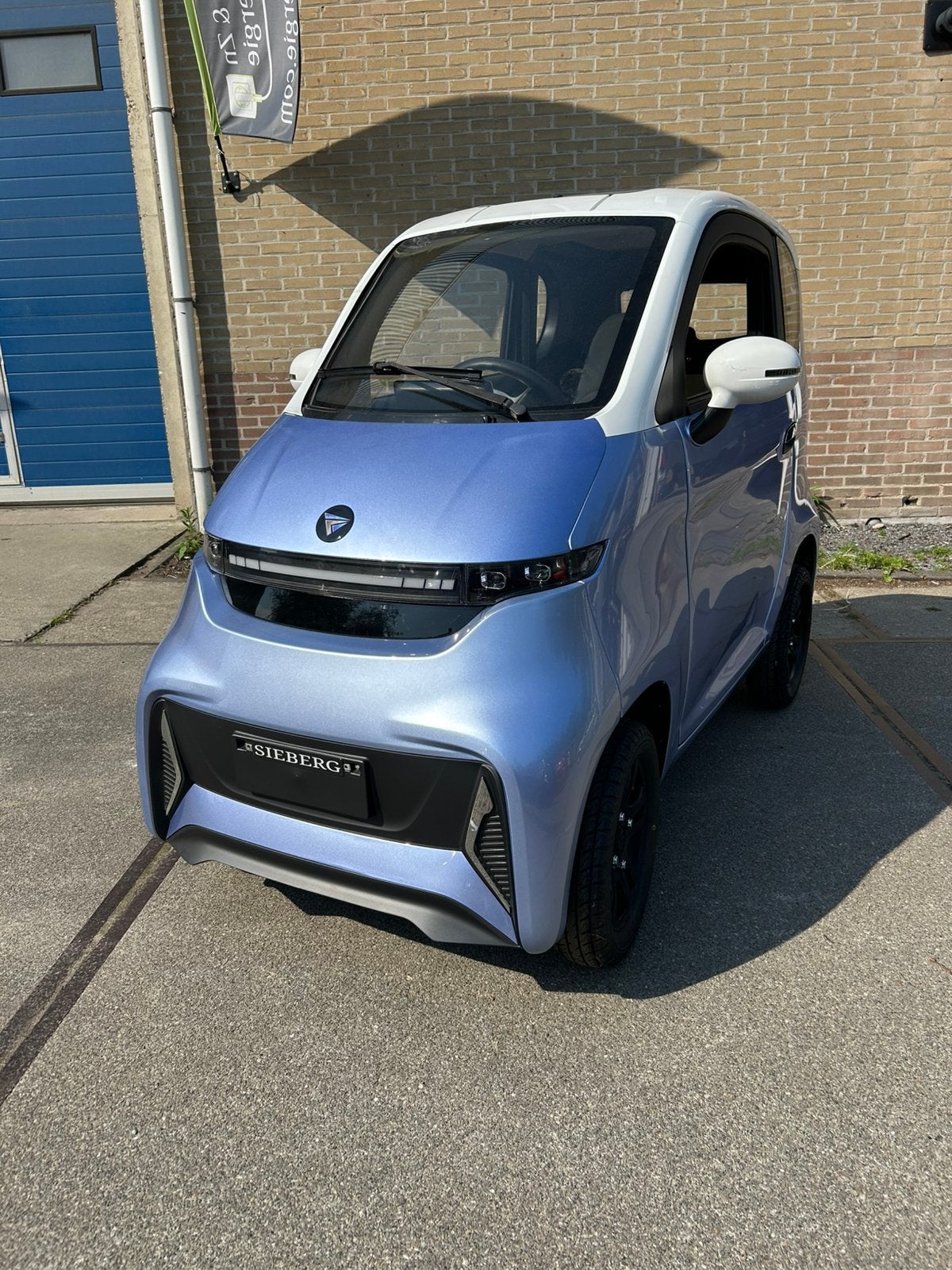 Move Q4 E-volt lila met wit dak, Diversen, Zo goed als nieuw, 16 km/u of meer, 46 km of meer, Ophalen