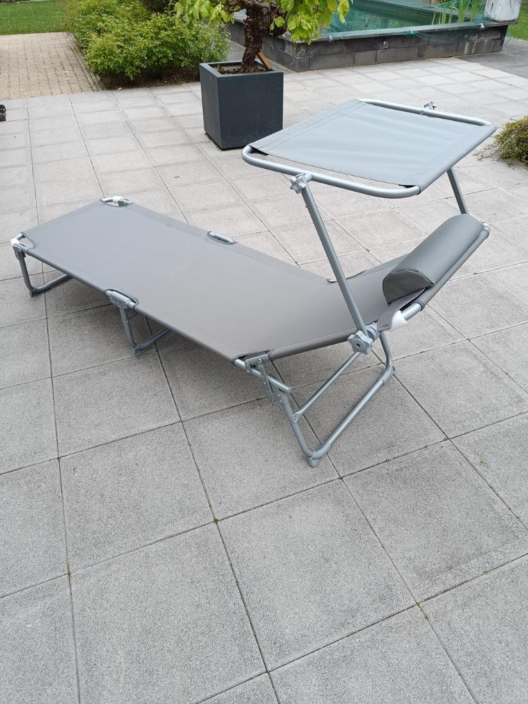 Ligbed, Tuin en Terras, Ligbedden, Ophalen, Nieuw, Aluminium, Verstelbaar