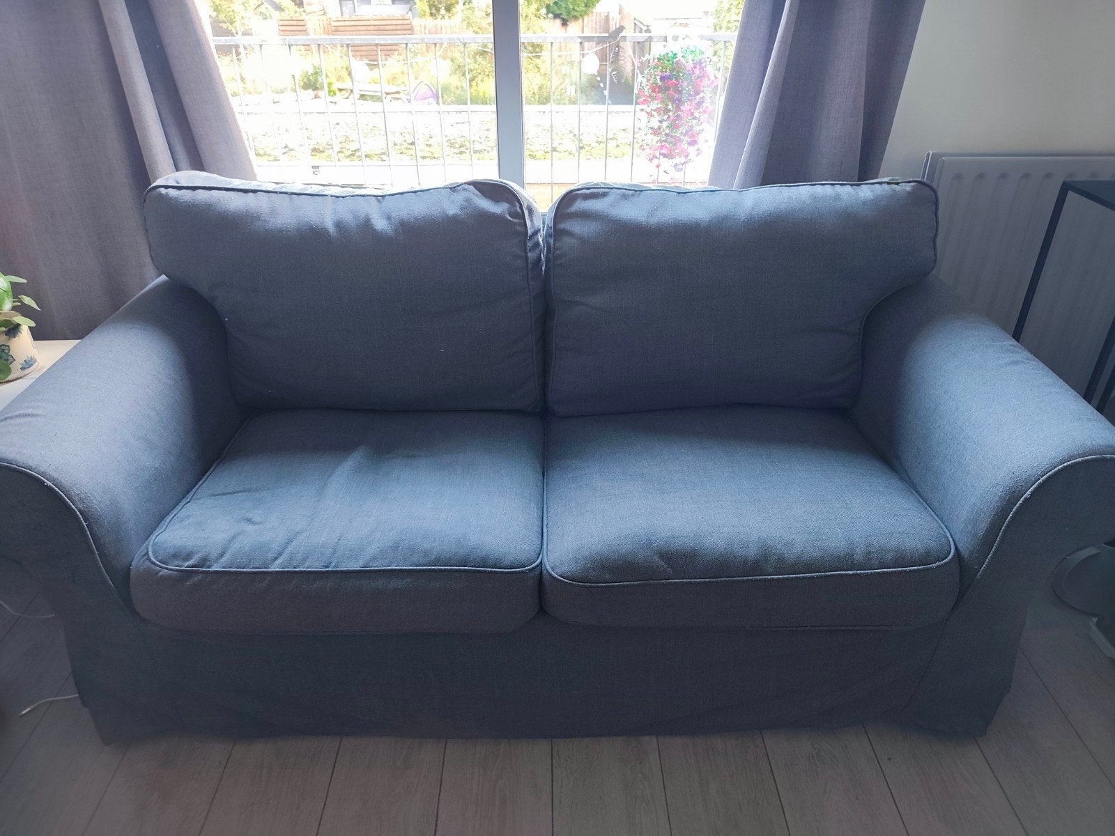 Nette, Ikea Ektorp 2-zits bank, Ophalen, Gebruikt, 150 tot 200 cm, Tweepersoons