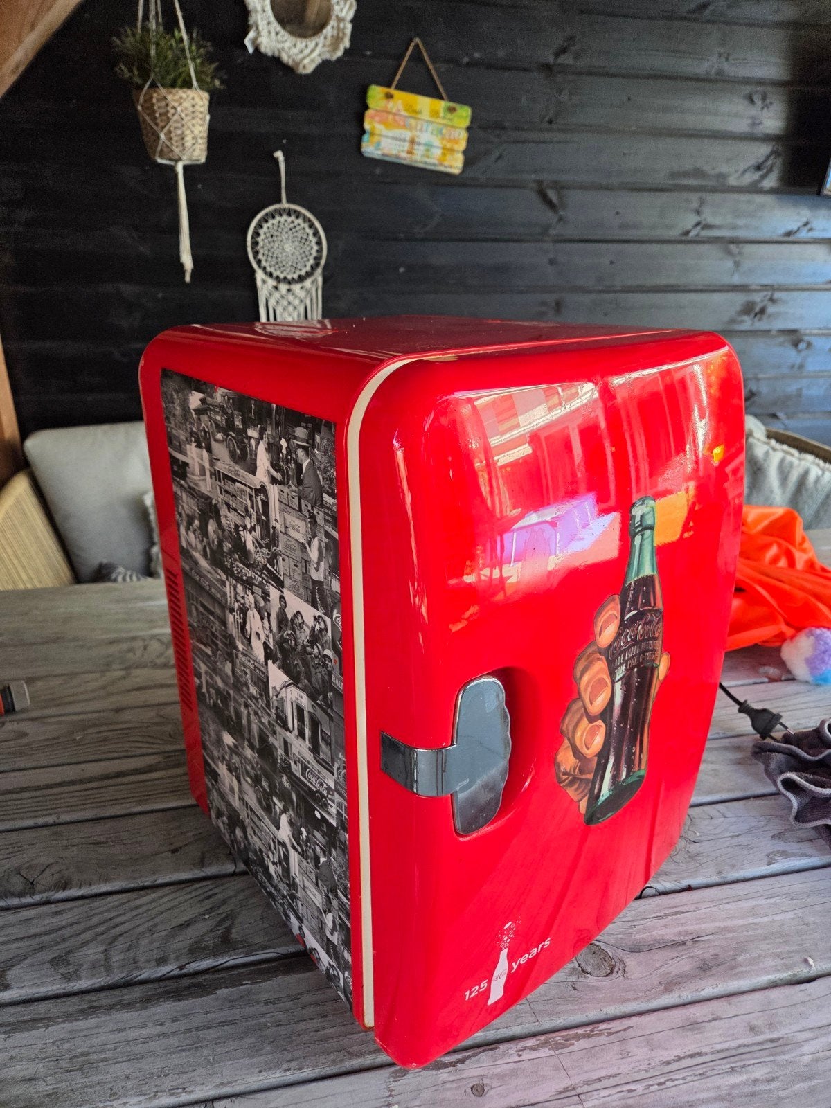 Coca Cola Mini Koelkast - Perfect voor Drankjes!, Ophalen, Minder dan 75 liter, Zonder vriesvak, Gebruikt