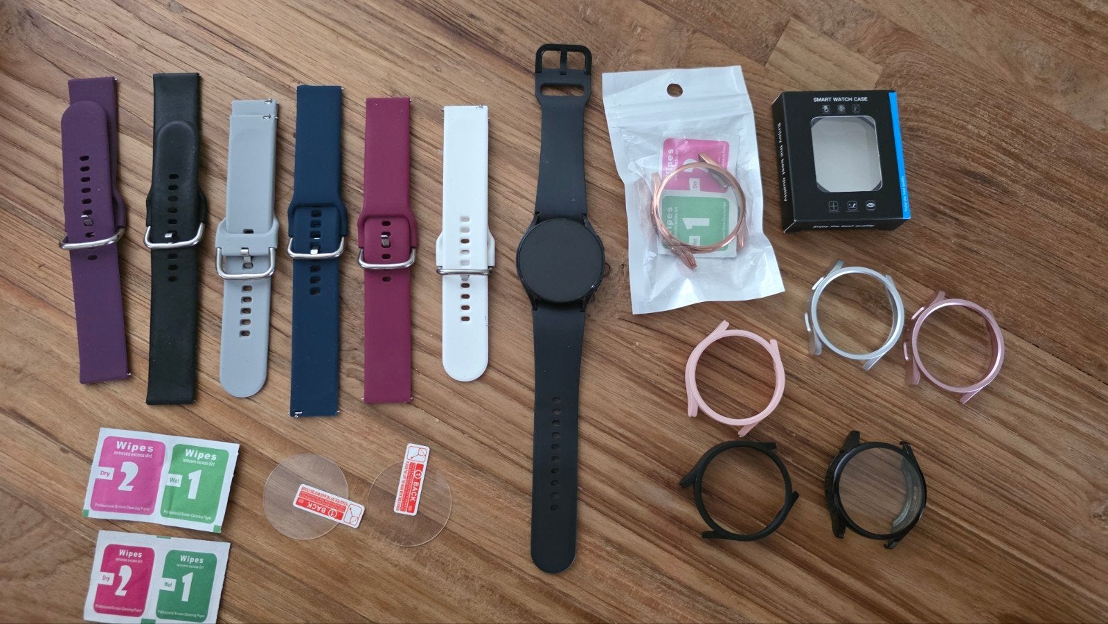 Samsung Galaxy Watch 6 40mm met diverse accessoires, Ophalen of Verzenden, Zo goed als nieuw, SAMSUNG