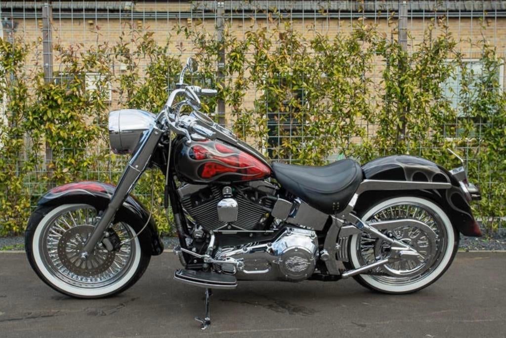 Harley-Davidson Fatboy - Custom Paint & Chrome, Motoren, 2 cilinders, Gebruikt, Particulier, Meer dan 35 kW