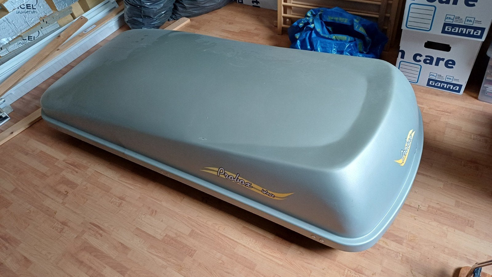 Hapro Probox Wave 440 E/F Dakkoffer met Mont Blanc dragers, Auto diversen, Ophalen, Gebruikt