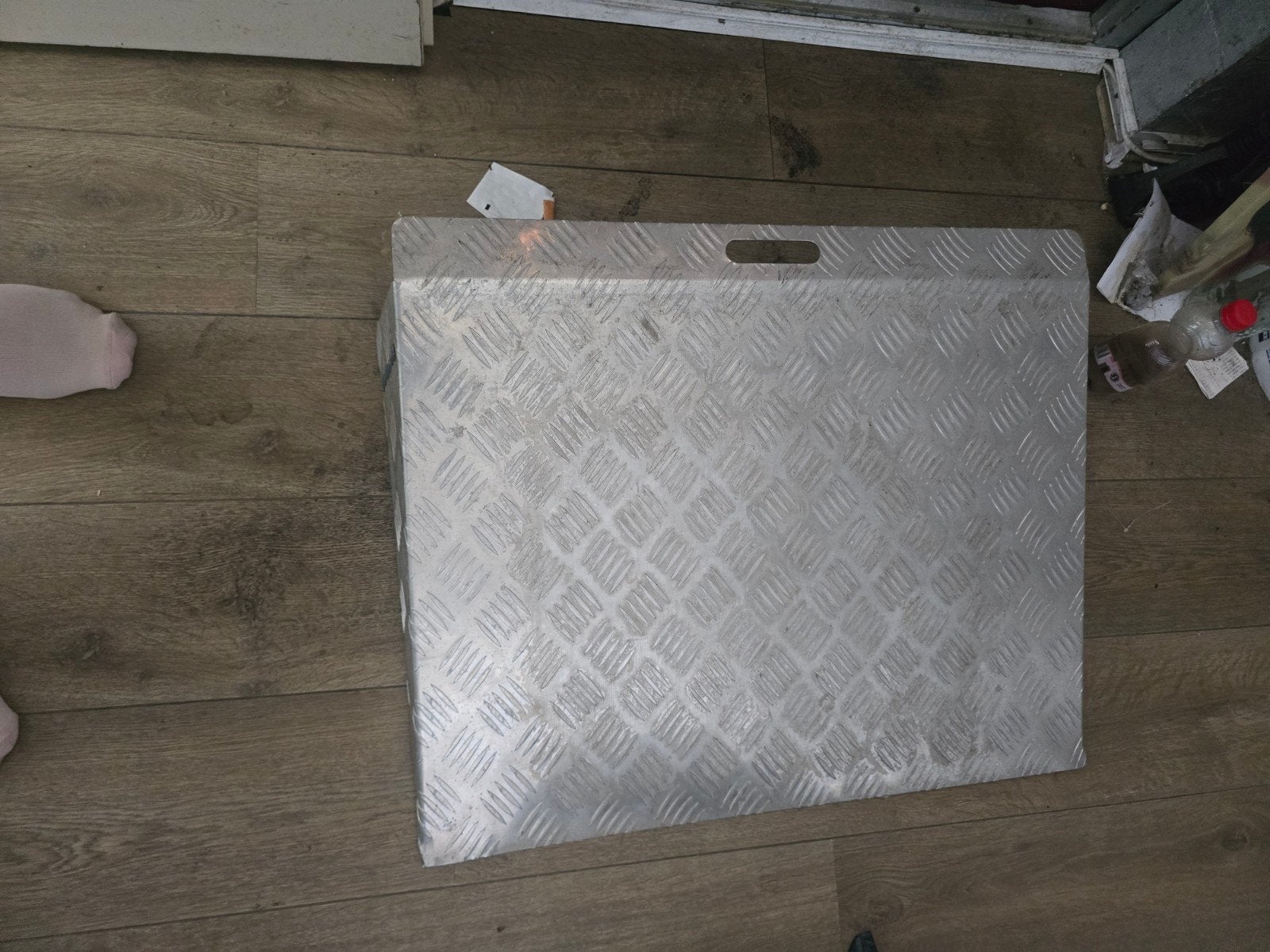aluminium oprijplaat voor fietsen en scootmobiel of rolstoel, Ophalen, 60 cm of meer, Minder dan 5 m², Vloertegels