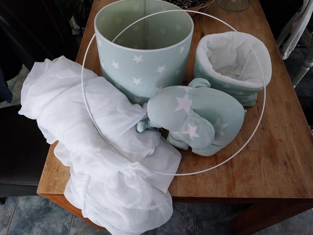Inrichting babykamer mintgroen, Ophalen, Zo goed als nieuw