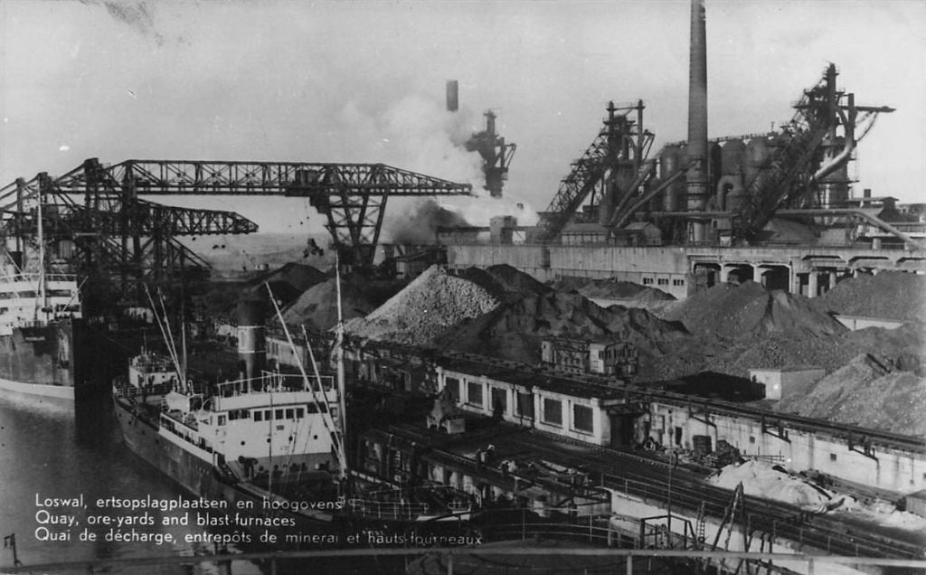 702-229-015 Ijmuiden Hoogovens En Staalfabrieken, Verzamelen, Verzenden, Voor 1920, Noord-Holland