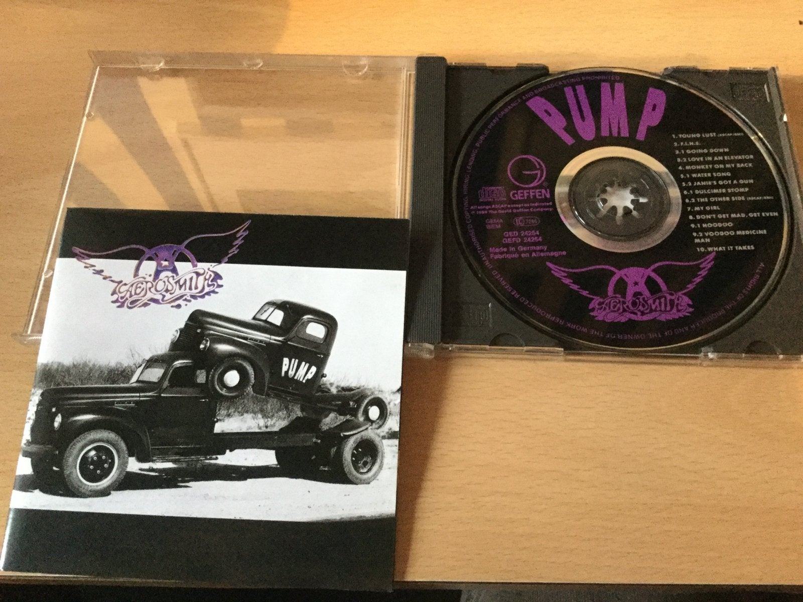 Aerosmith-Pump. Topcd., Ophalen of Verzenden, Zo goed als nieuw, Poprock