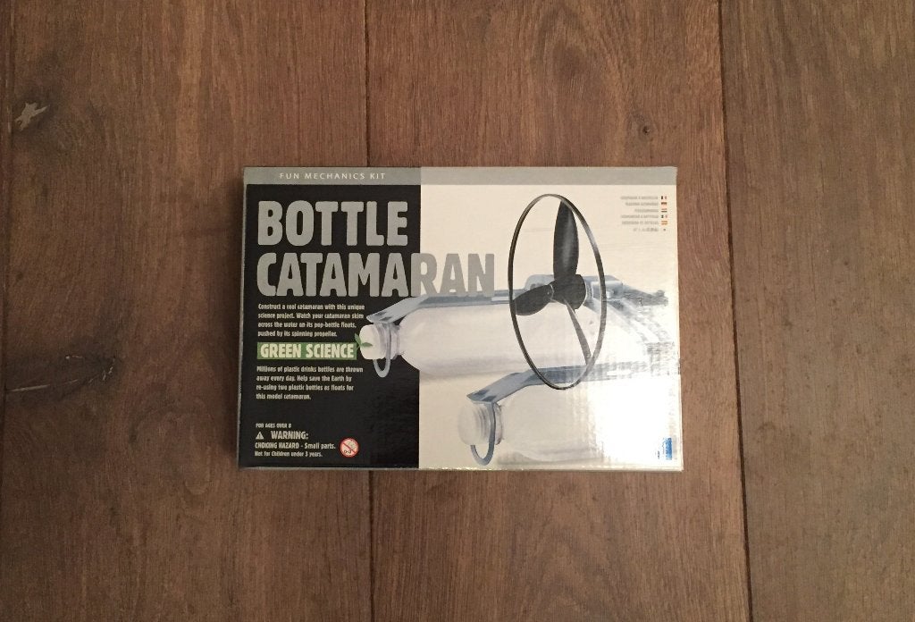 Zelf bouwen: Bottle Catamaran; 4M Fun Mechanics Kit; 8-12 jr, Ophalen of Verzenden, Nieuw, Knutselen
