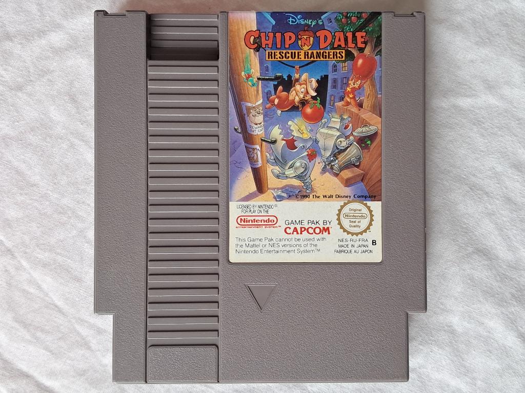 Chip 'n Dale Rescue Rangers - Nintendo NES, Spelcomputers en Games, Games | Nintendo NES, Gebruikt, Verzenden, 2 spelers, Eén computer