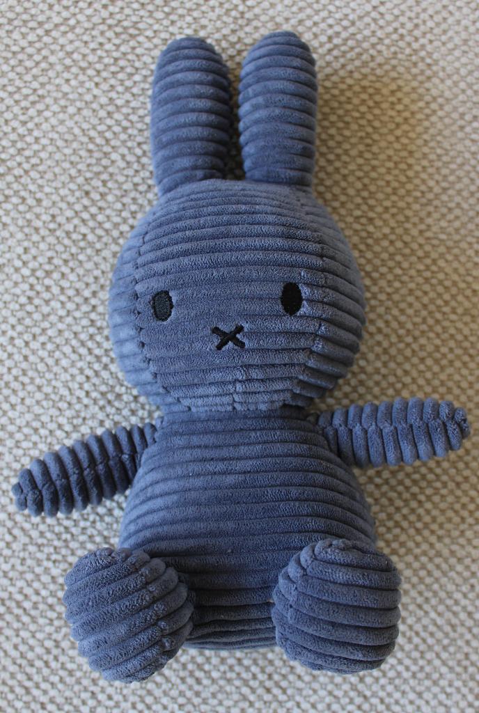 Corduroy Nijntje knuffel 25cm, Overige merken, Blauw, Konijn, Nijntje