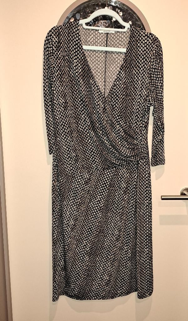DEVERNOIS, enveloppe jurk, mt XL, Kleding | Dames, Blauw, Maat 46/48 (XL) of groter, Ophalen of Verzenden, Zo goed als nieuw