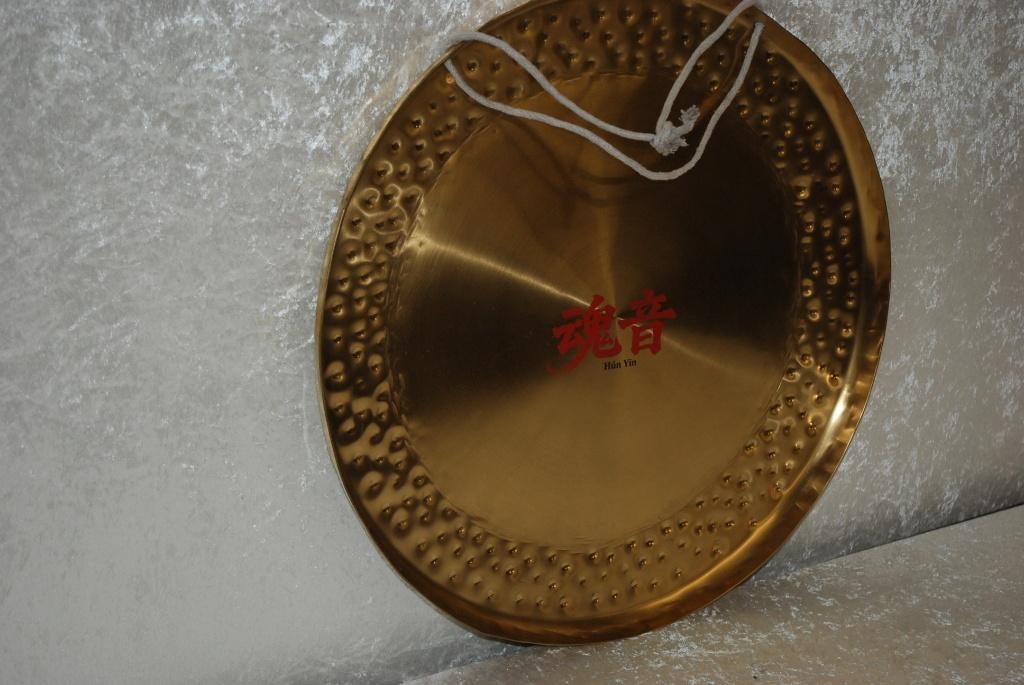 NIEUW! Hun Yin Nickel-Chrome gong gold 60 cm. 5002GR  24 ", Ophalen, ., Drums of Percussie, Nieuw