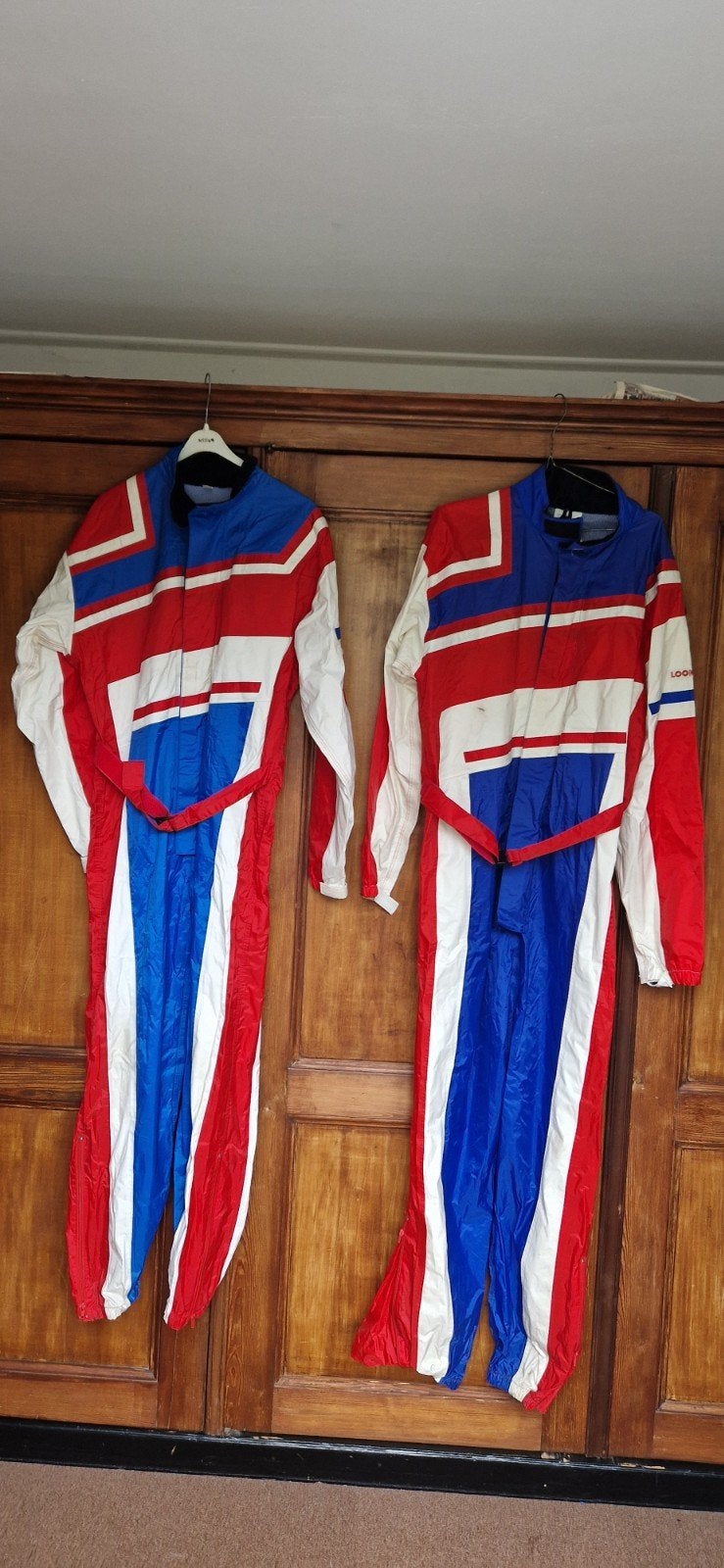 2x Lookwell Motorpak Maat L - Vintage Regen/race Overalls, Ophalen of Verzenden, Zo goed als nieuw, Lookwell