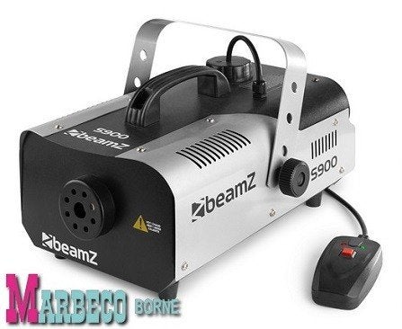 Rookmachine, Smoke machine incl. afstandsbediening S900, Rookmachine, Nieuw, Info@marbeco.nl, BeamZ