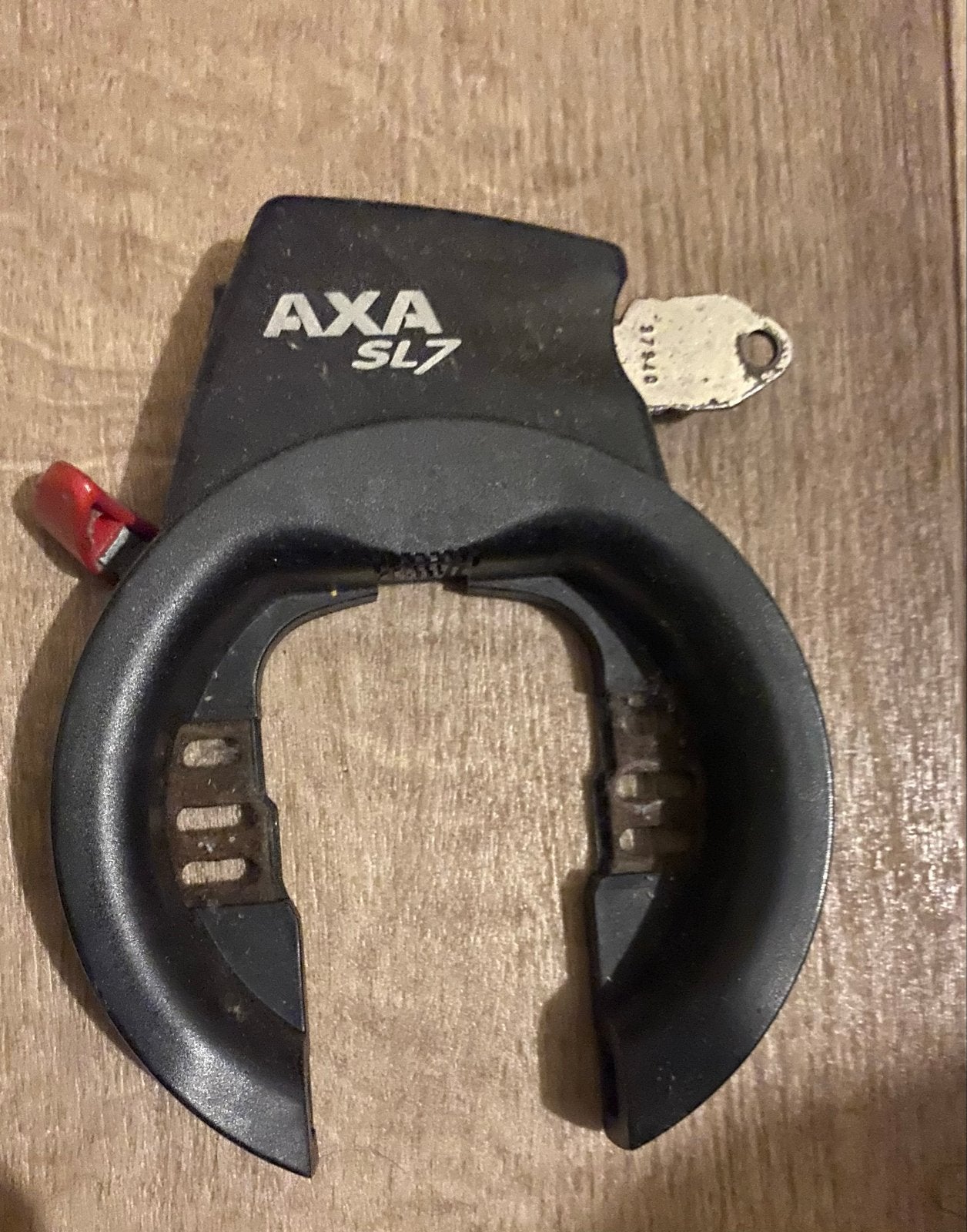AXA SL7 Ringslot - Gebruikt, Ophalen of Verzenden, Gebruikt, Ringslot