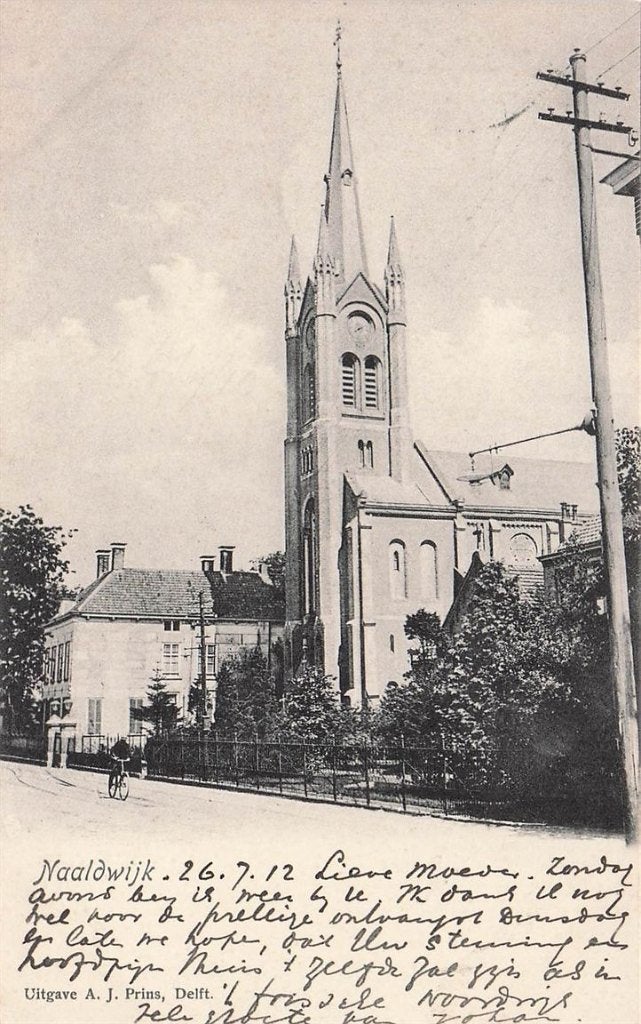 702-350-001 Naaldwijk, Verzenden, Voor 1920, Zuid-Holland