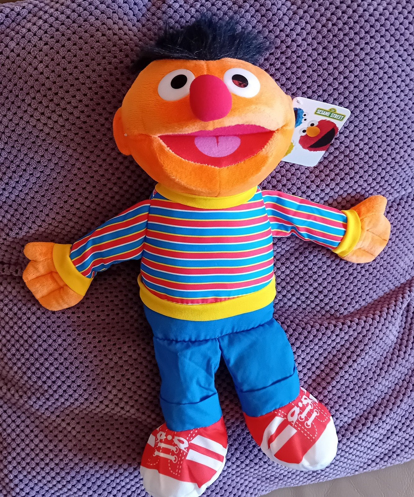 Ernie knuffel Sesamstraat, Overige merken, Overige karakters, Overige typen, Ophalen of Verzenden