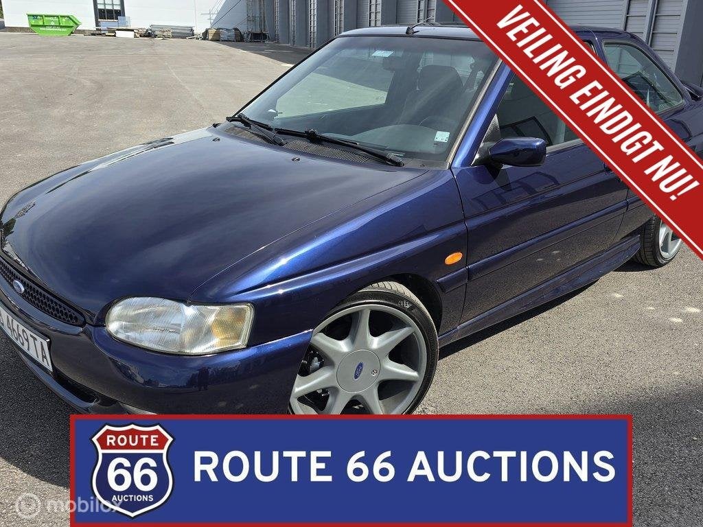 Ford Escort RS2000 F1 Edition | 1996 | Route 66 Auctions, Auto's, Overige carrosserieën, Zwart, Bedrijf, Handgeschakeld