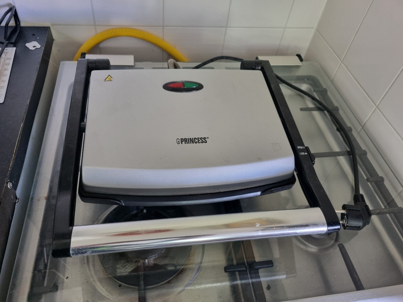 Princess 2000W contactgrill grillapparaat, Ophalen of Verzenden, Gebruikt