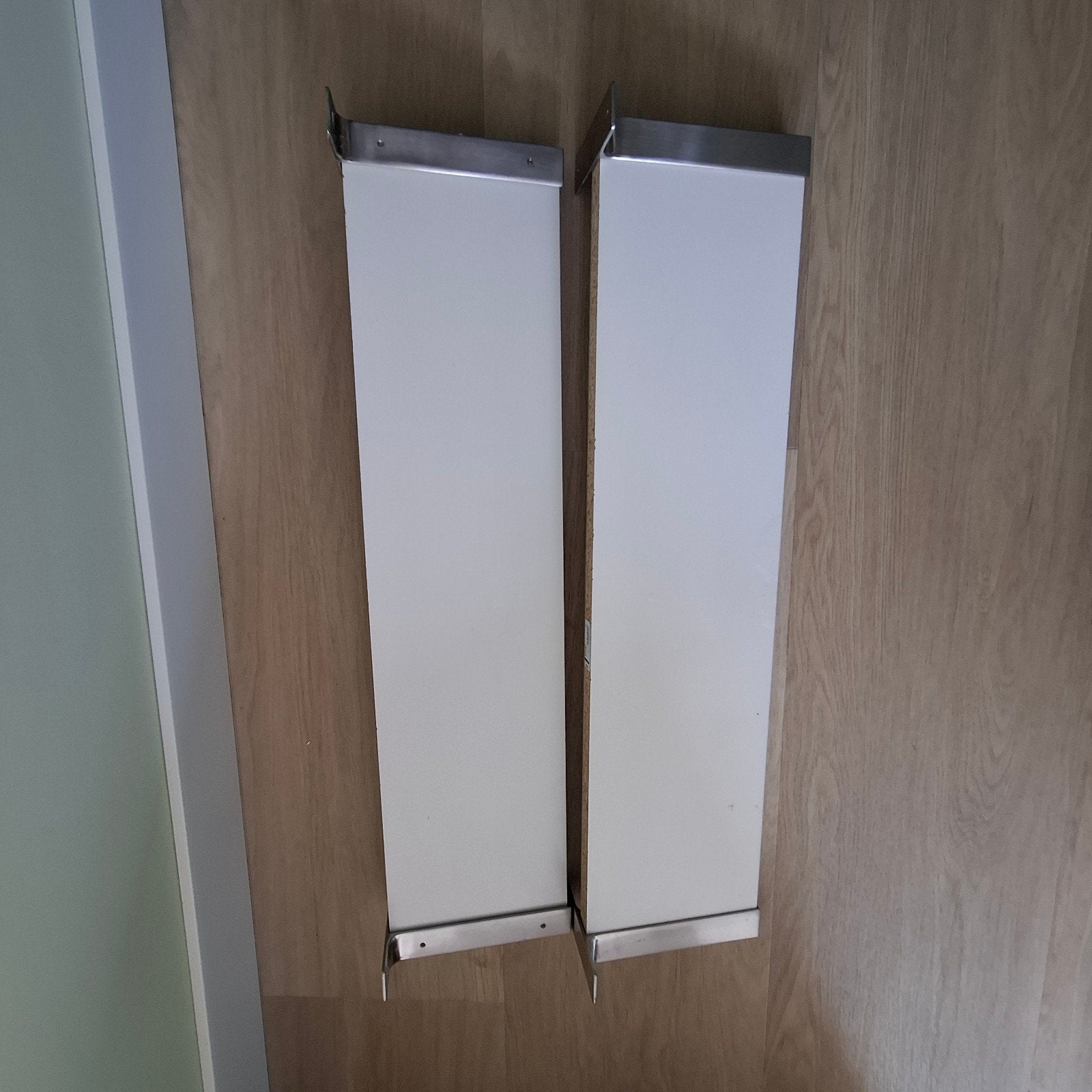 2 Ikea planken Bergshult/Granhult 80x20, Ophalen, Gebruikt