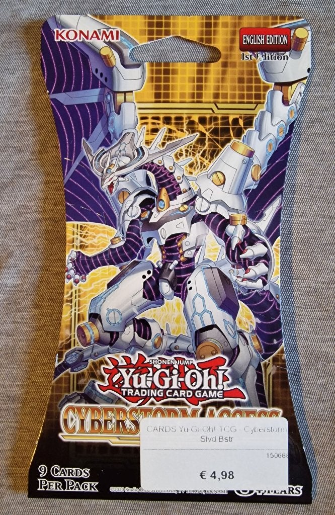 Yu-Gi-Oh! Cyberstorm Access Booster | 1st Edition | Engels, Ophalen of Verzenden, Nieuw, Booster, Foil