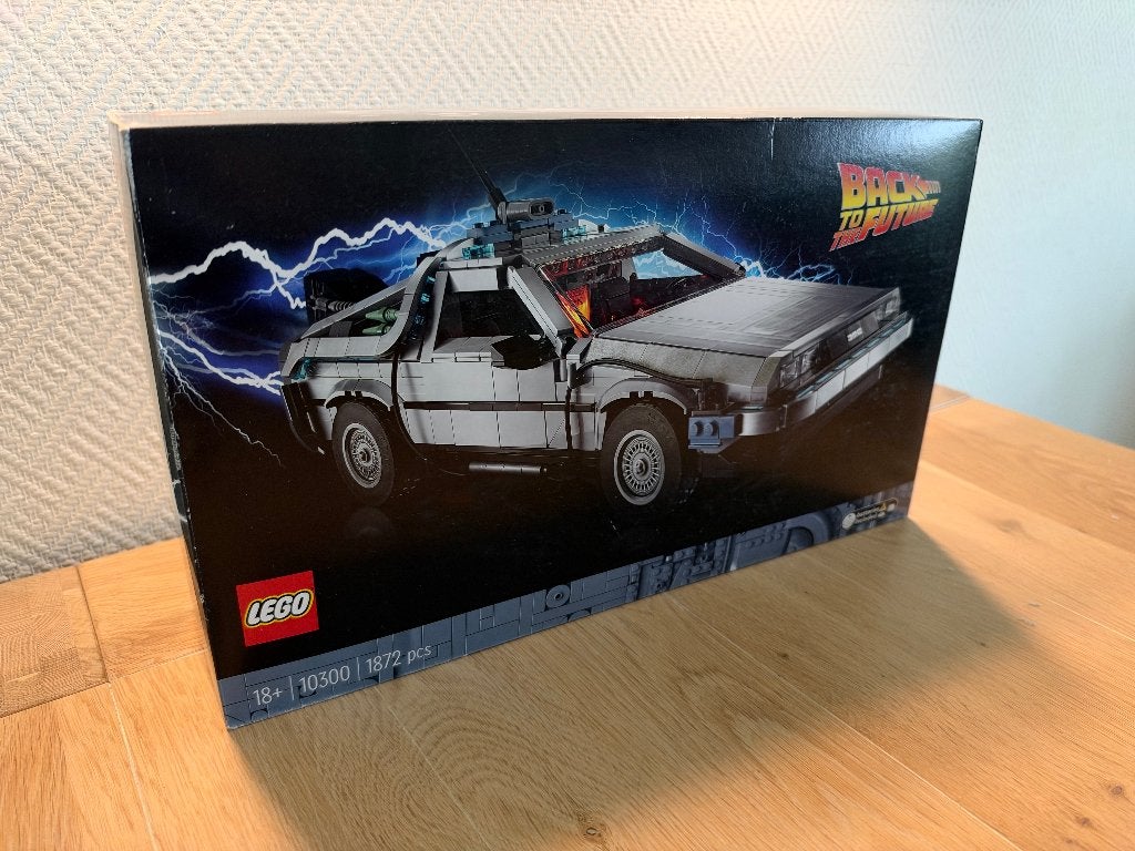 Lego 10300 Back to the Future Tijdmachine NIEUW SEALED, Overige thema's, Lego, Nieuw, Complete set