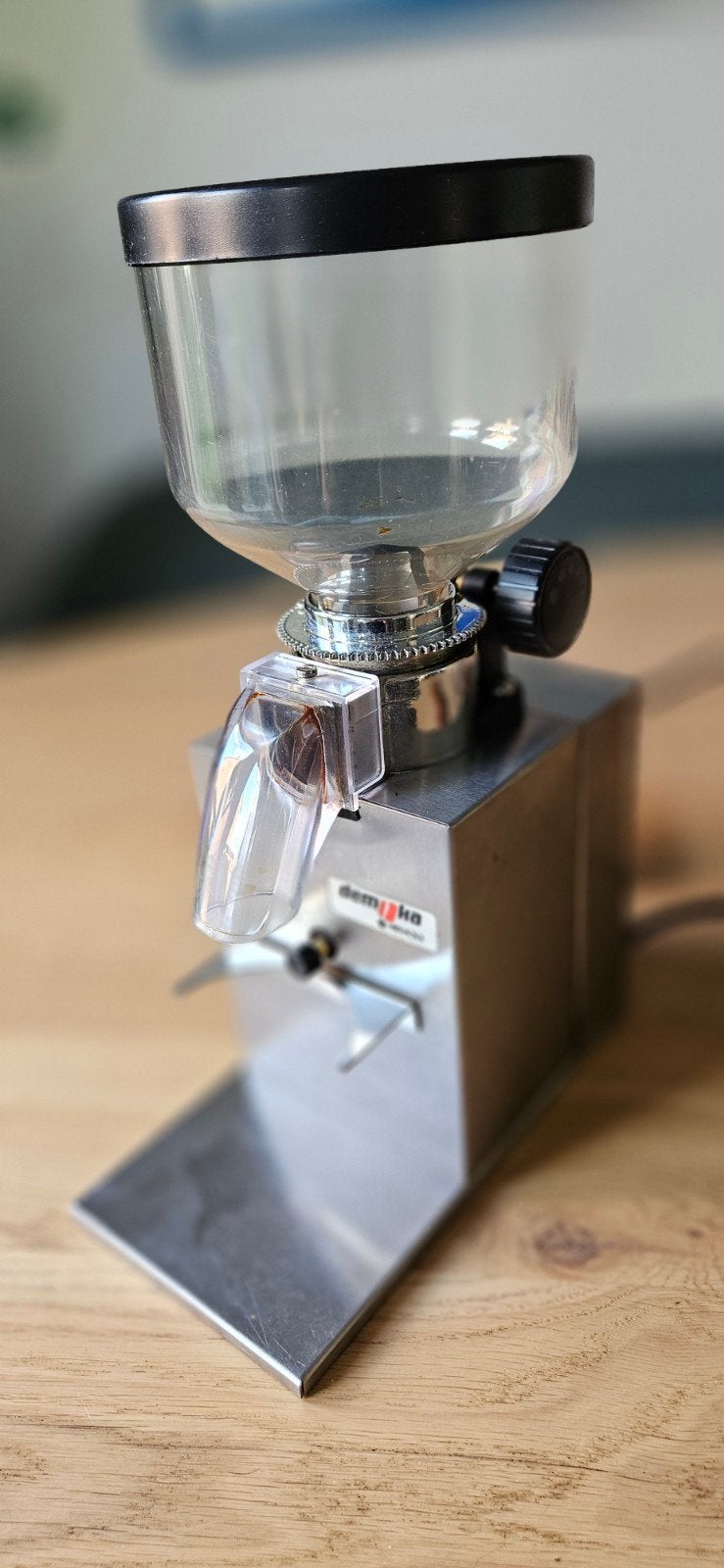 Demoka bonenmaler, Witgoed en Apparatuur, Koffiemachine-accessoires, Ophalen of Verzenden, Gebruikt, Koffiemolen