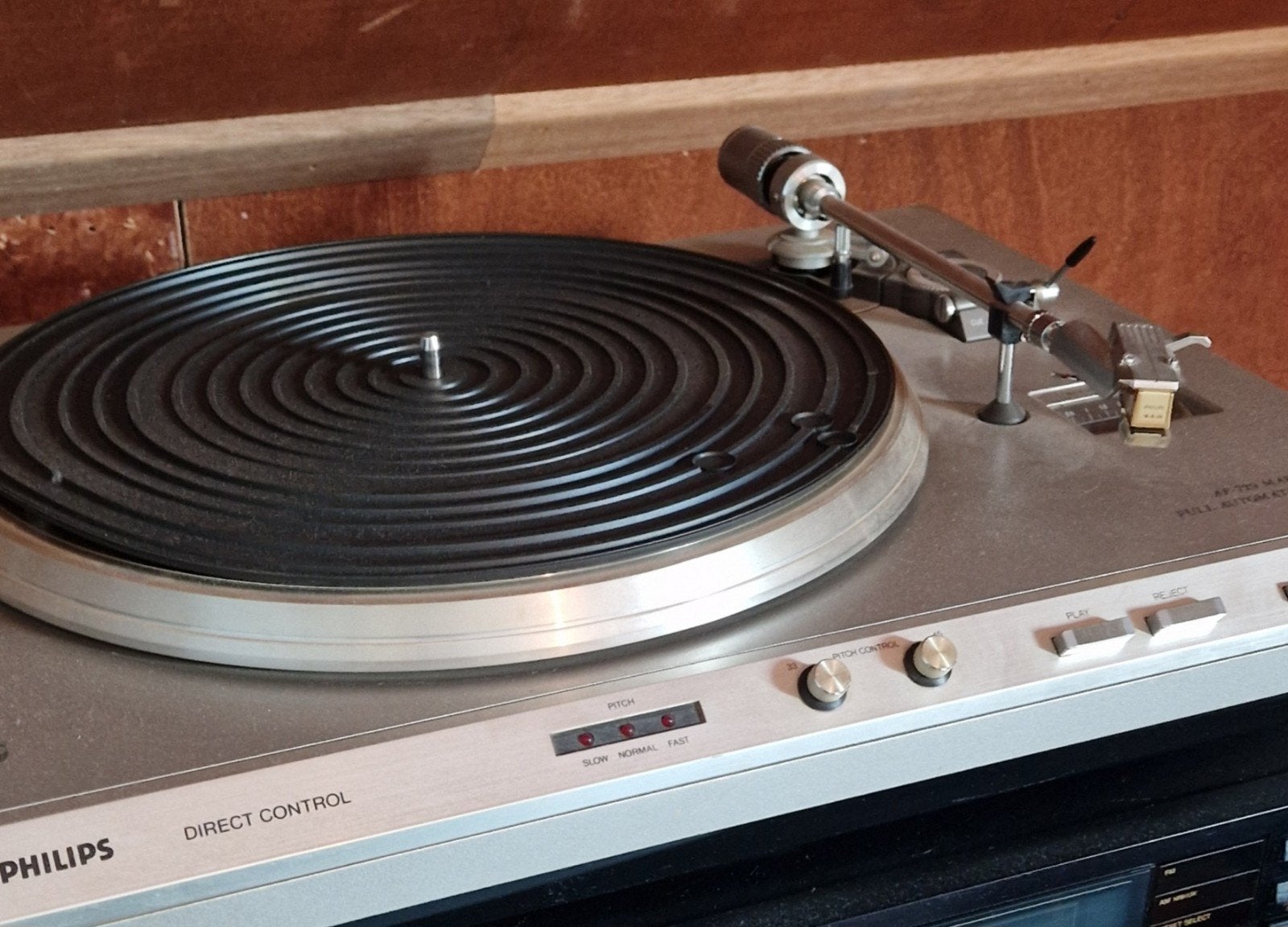 Philips Direct Control Platenspeler met Philips 412 element, Ophalen