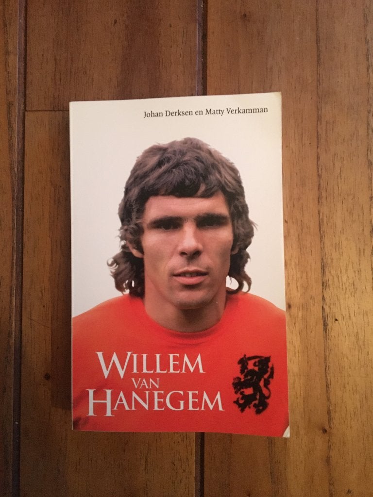 sportboek- Willem van Hanegem - Paperback uitvoering, Ophalen of Verzenden, Zo goed als nieuw, Balsport