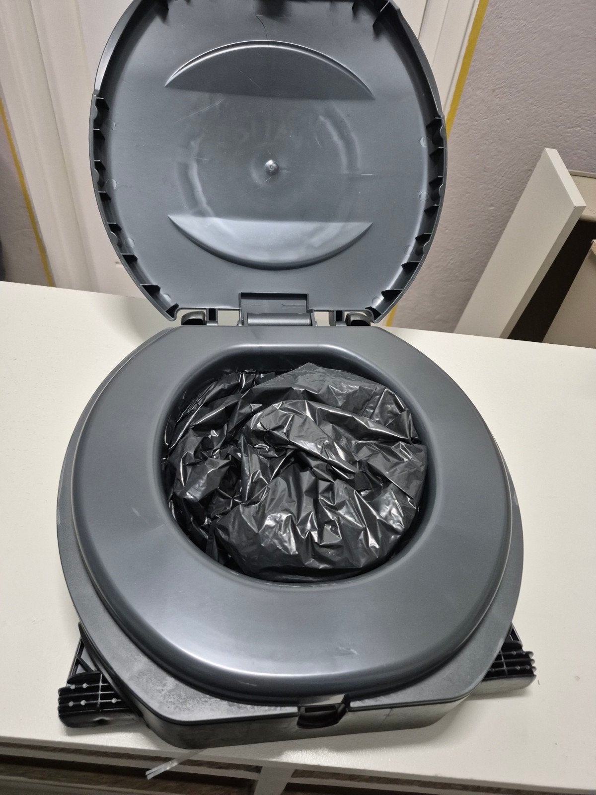Froyak draagbaar campingtoilet - Ideaal voor onderweg, Ophalen of Verzenden