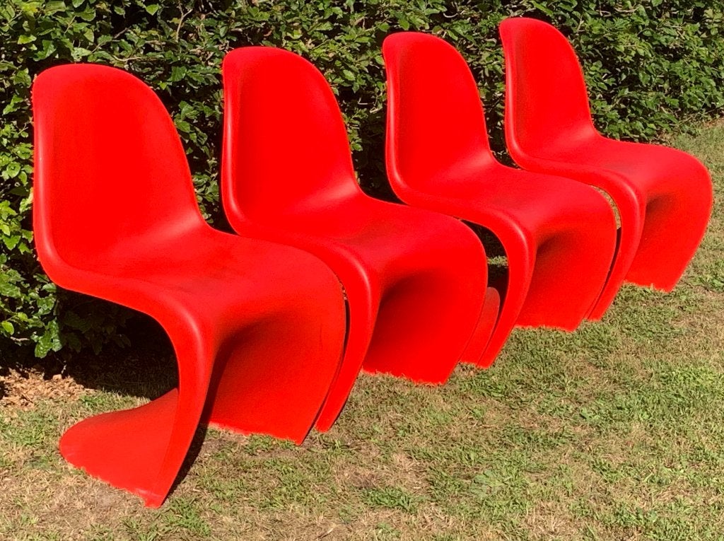 Pantone chair, Ophalen, Kunststof, Gebruikt, Vier