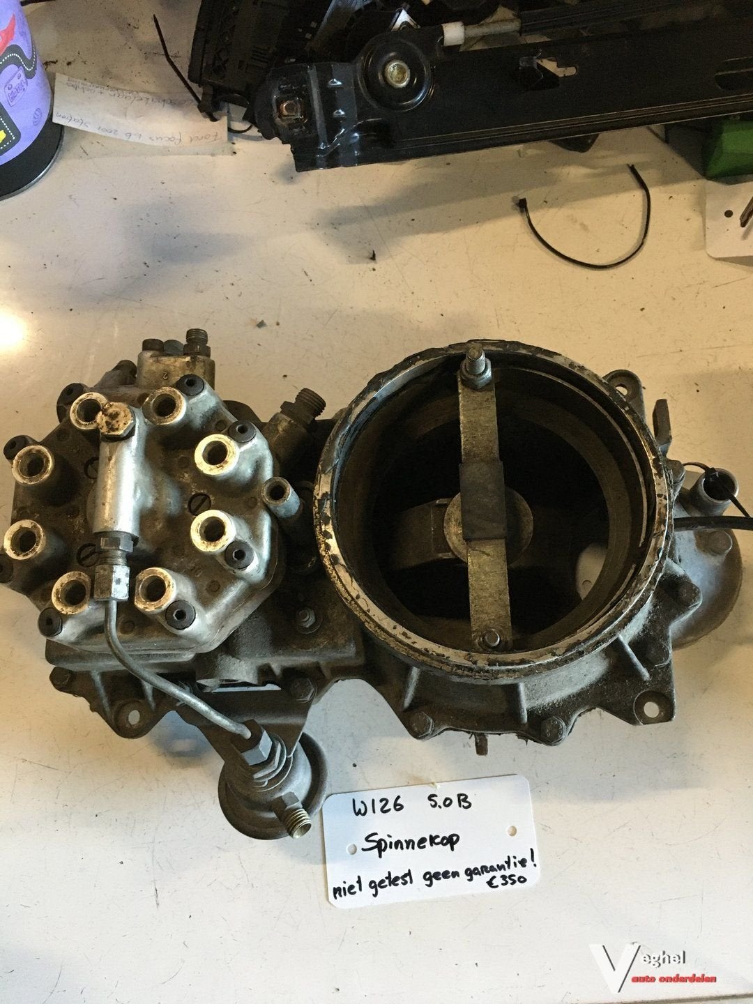 Mercedes W126 5.0 Benzine Spinnekop  117 141 07 90