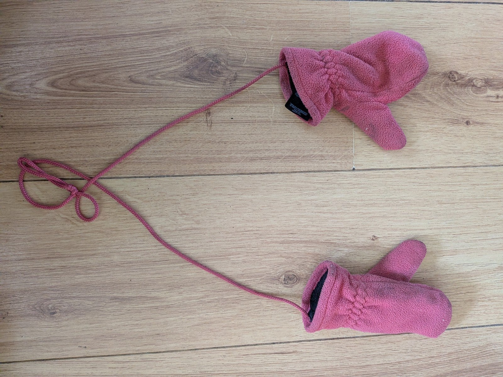 Hema roze wanten met Thinsulate isolatie, maat 86/92, Ophalen, Gebruikt, Meisje, Handschoenen