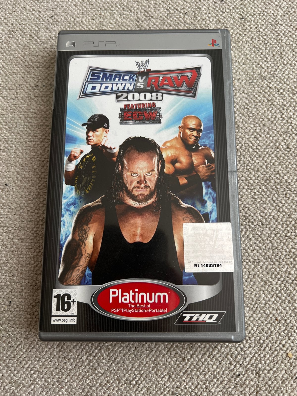WWE SmackDown vs. Raw 2008 Platinum - PSP Game, Ophalen of Verzenden, Nieuw