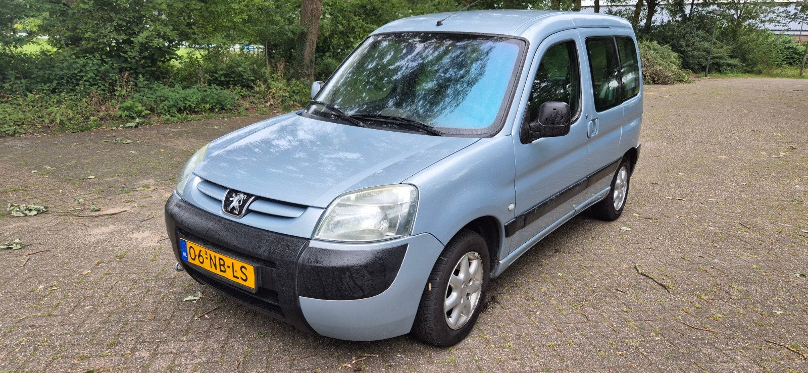 Peugeot Partner, LPG, G3 1,4 Trekhaak., Auto's, Peugeot, Voorwielaandrijving, Stof, 1360 cc, Zwart