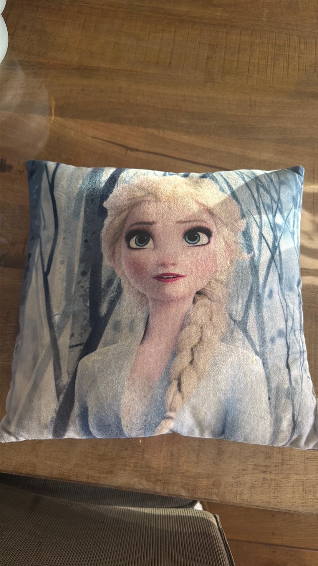 Frozen kussentej, Ophalen, Zo goed als nieuw, Vierkant