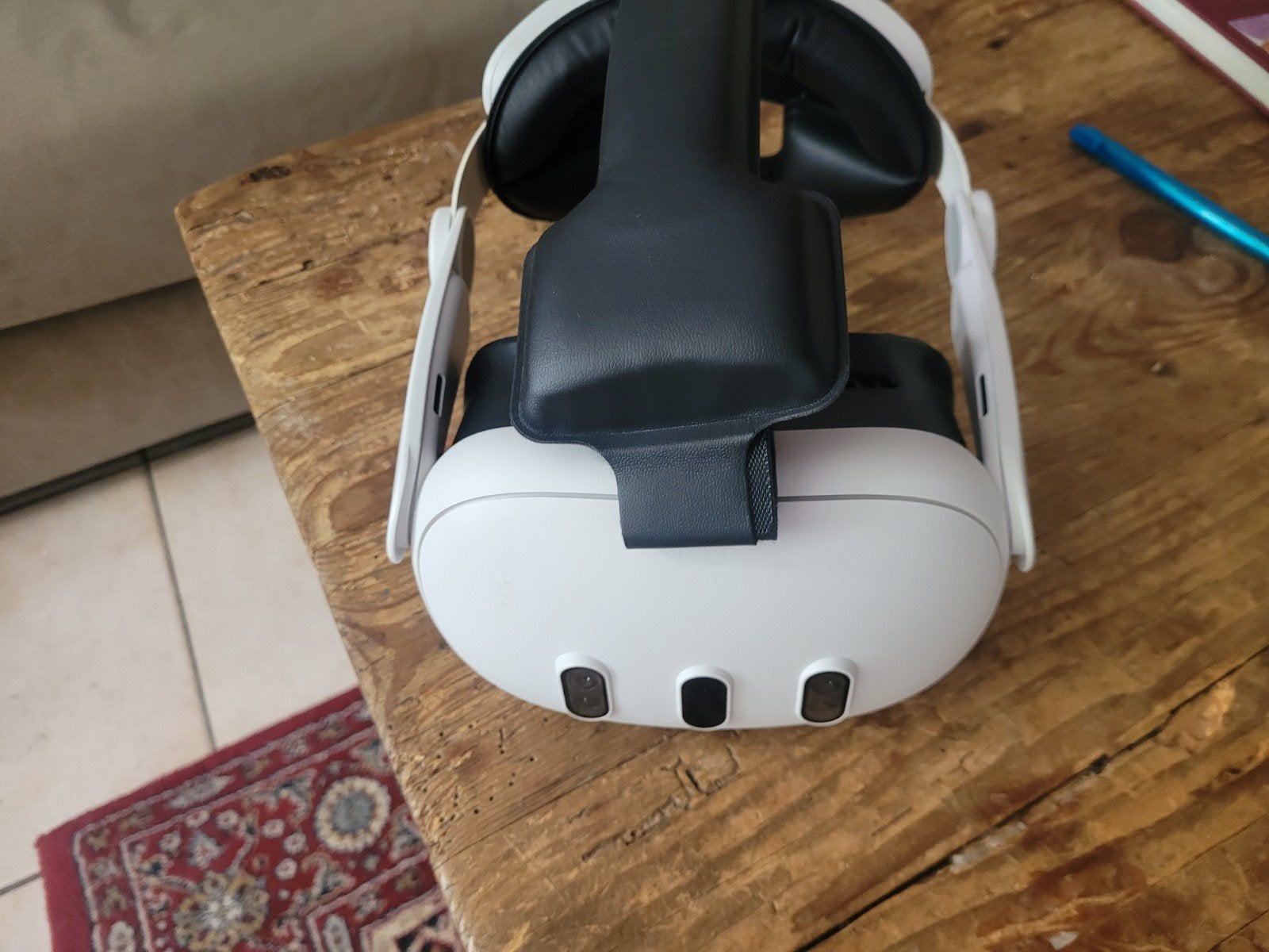 Meta Quest 3  512gb met headstrap en controller grips, Spelcomputers en Games, Virtual Reality, Ophalen, Zo goed als nieuw, VR-bril
