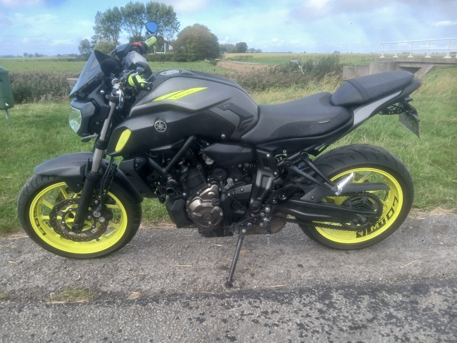 yamaha mt07 2018 35kw, Motoren, Particulier, Naked bike