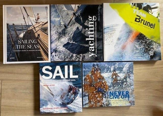 Prachtige zeilboeken / koffietafelboeken (nog) 4 stuks NIEUW, Boeken, Ophalen of Verzenden, Nieuw, Overige onderwerpen