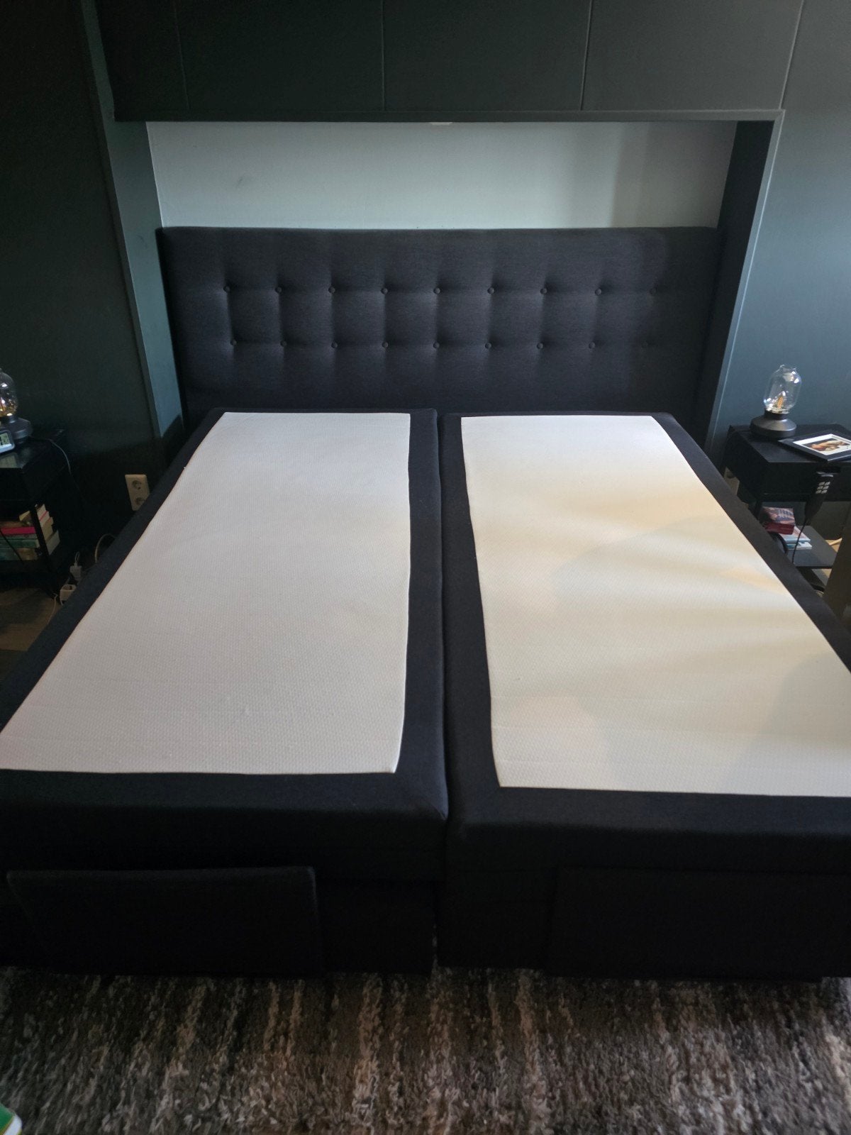 elektrisch  verstelbaar bed, Ophalen