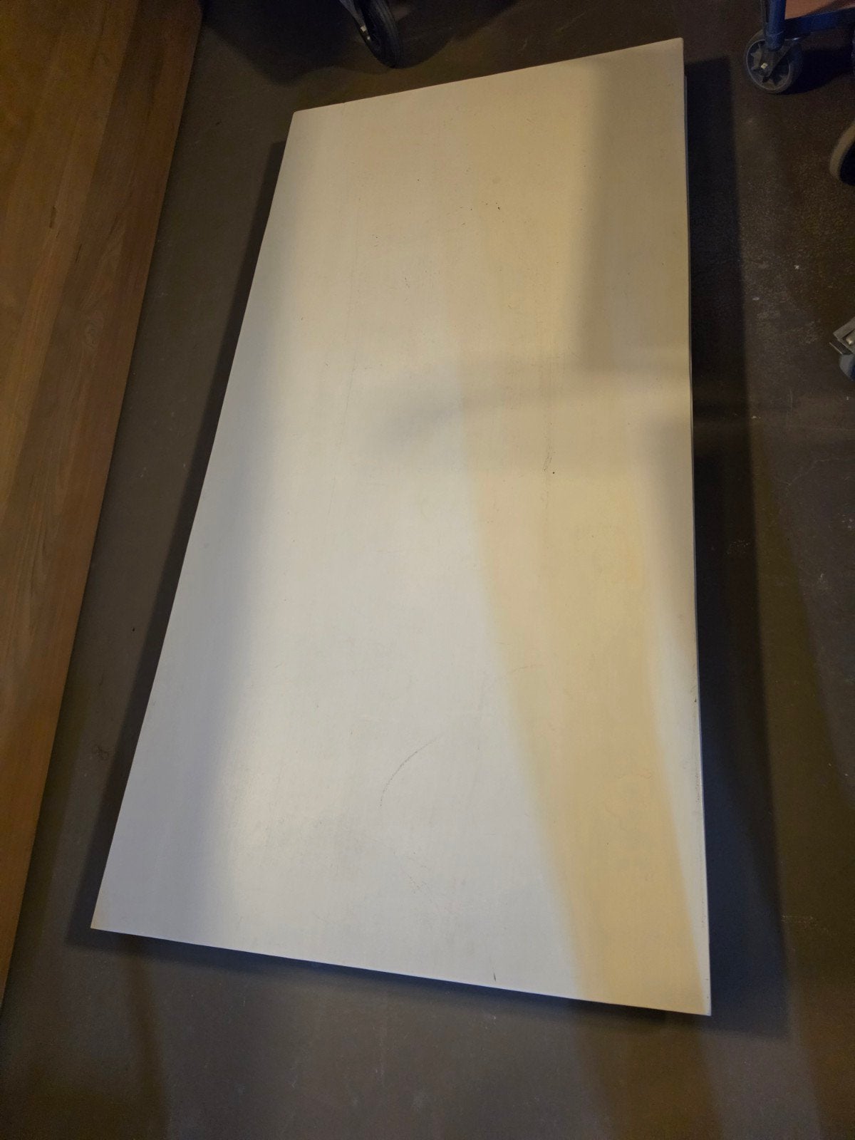 mooie tafel, wit geschilderd, Ophalen