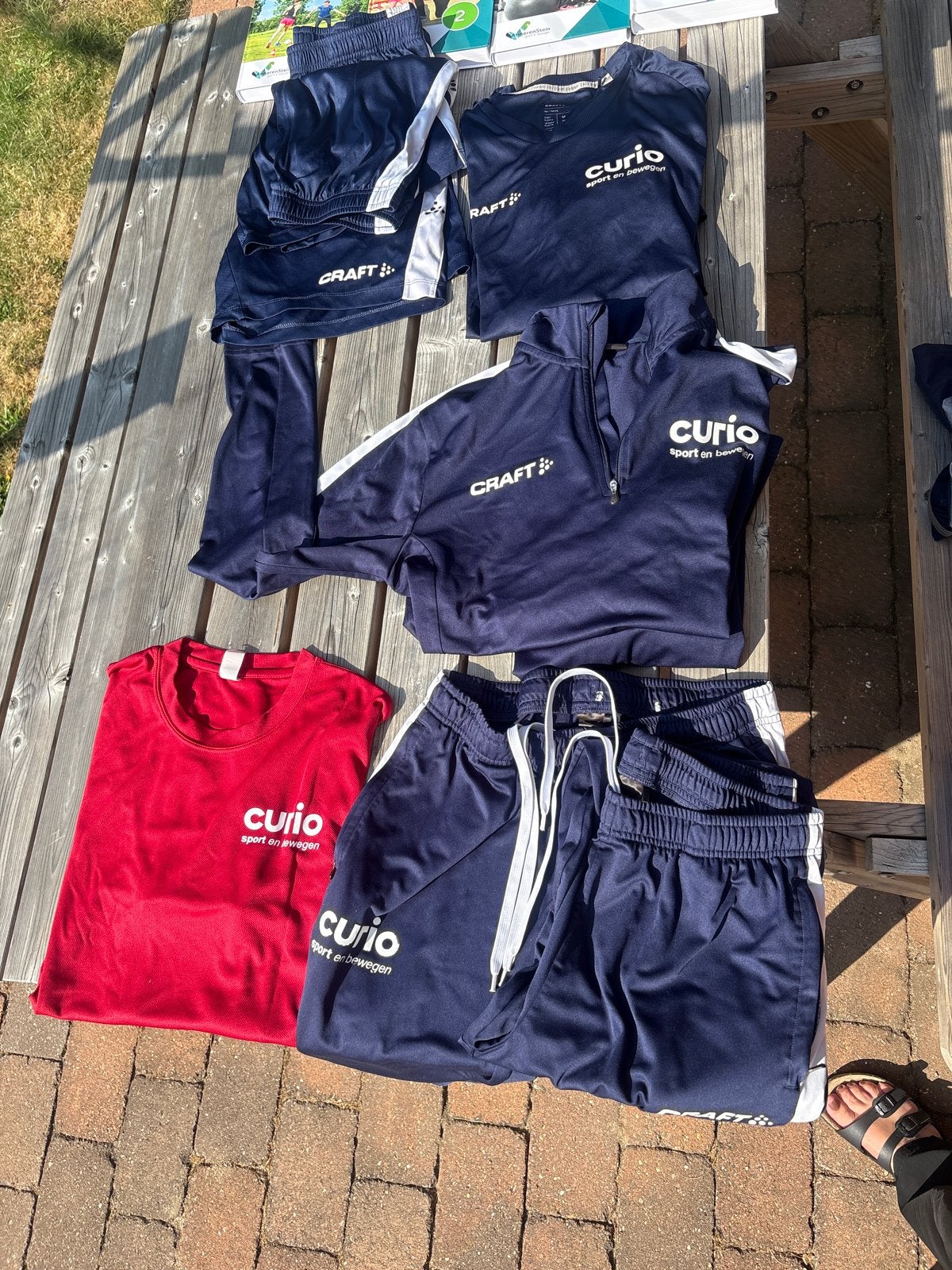 Curio Sportkleding pakket:, Gedragen, Algemeen, Verzenden, Maat 48/50 (M)