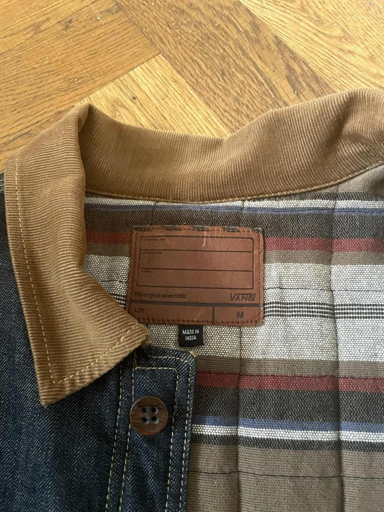 Vans denim jacket, Ophalen of Verzenden, Gedragen, Blauw